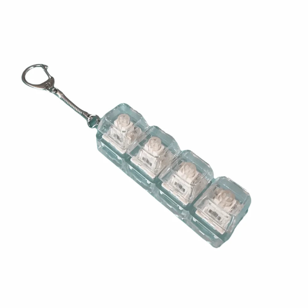 Pocket Keyboard Clicker™ – Satisfying Stress Relief Fidget Keychain with Light